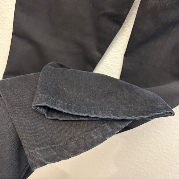 Citizens of Humanity COH Elson Medium Rise Straight Leg Black Jeans Size 28 - Picture 10 of 16